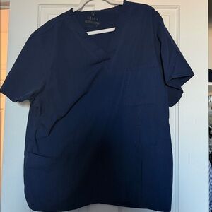 Adar Deep Blue scrub top size 3XL